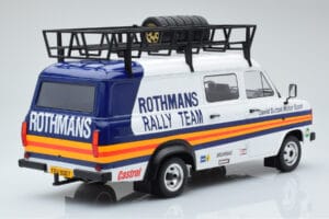 Ford Transit Mk2 Van Team Rothmans Rally Assistance IXO 1:18 18RMC057XE Metalas - nuotrauka 2 iš 6