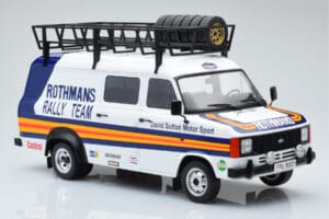 Ford Transit Mk2 Van Team Rothmans Rally Assistance IXO 1:18 18RMC057XE Metalas - nuotrauka 4 iš 6