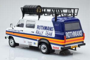 Ford Transit Mk2 Van Team Rothmans Rally Assistance IXO 1:18 18RMC057XE Metalas - nuotrauka 5 iš 6