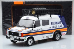 Ford Transit Mk2 Van Team Rothmans Rally Assistance IXO 1:18 18RMC057XE Metalas - nuotrauka 6 iš 6