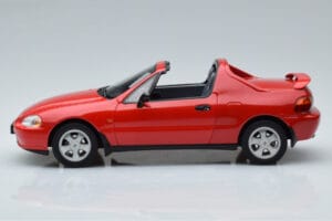 Honda CRX Del Sol VTi Spider Raudonas Otto 1:18 OT415 Derva - nuotrauka 3 iš 6