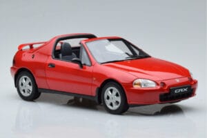 Honda CRX Del Sol VTi Spider Raudonas Otto 1:18 OT415 Derva - nuotrauka 4 iš 6