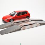 Honda Civic EG6 VTEC Raudonas LCD 1:18 - image 2 of 11