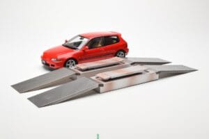 Honda Civic EG6 VTEC Raudonas LCD 1:18 LCD18018-RE Metalas - nuotrauka 2 iš 11