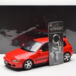 Honda Civic EG6 VTEC Raudonas LCD 1:18 - image 11 of 11
