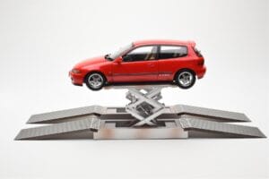 Honda Civic EG6 VTEC Raudonas LCD 1:18 LCD18018-RE Metalas - nuotrauka 6 iš 11