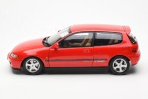 Honda Civic EG6 VTEC Raudonas LCD 1:18 LCD18018-RE Metalas - nuotrauka 7 iš 11