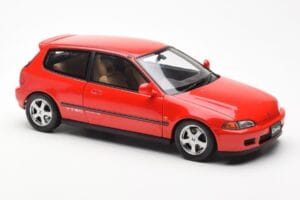Honda Civic EG6 VTEC Raudonas LCD 1:18 LCD18018-RE Metalas - nuotrauka 9 iš 11