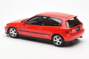 Honda Civic EG6 VTEC Raudonas LCD 1:18 LCD18018-RE Metalas - nuotrauka 10 iš 11
