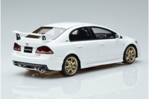 Honda Civic FD2 Type R Mugen Baltas Otto 1:18 OT941 Derva - nuotrauka 2 iš 6