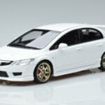Honda Civic FD2 Type R Mugen Baltas Otto 1:18 OT941 Derva