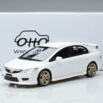 Honda Civic FD2 Type R Mugen Baltas Otto 1:18 OT941 Derva - image 6 of 6