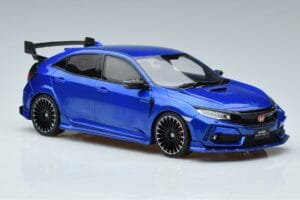 Honda Civic FK8 Type R Mugen Mėlynas Otto 1:18 OT987 Derva - nuotrauka 6 iš 7