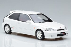 Honda Civic Type R EK9 Baltas Otto 1:18 OT264 Derva - nuotrauka 4 iš 7