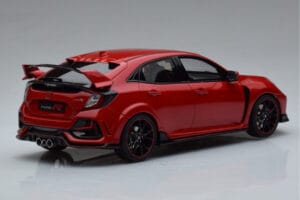 Honda Civic Type R GT FK8 Euro Spec Raudonas Otto 1:18 OT890 Derva - nuotrauka 2 iš 6