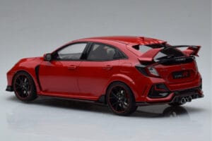 Honda Civic Type R GT FK8 Euro Spec Raudonas Otto 1:18 OT890 Derva - nuotrauka 5 iš 6