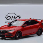 Honda Civic Type R GT FK8 Euro Spec Raudonas Otto 1:18 - image 6 of 6