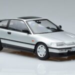 Honda CRX EF Sidabrinis Norev 1:18 188011 Metalas - image 4 of 6