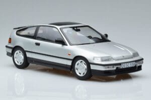 Honda CRX EF Sidabrinis Norev 1:18 188011 Metalas - nuotrauka 4 iš 6