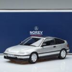 Honda CRX EF Sidabrinis Norev 1:18 188011 Metalas - image 6 of 6