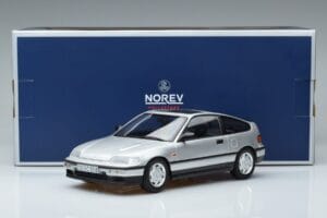 Honda CRX EF Sidabrinis Norev 1:18 188011 Metalas - nuotrauka 6 iš 6