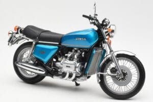 Honda Gold Wing GL1000 Mėlynas Metalinis Minichamps 1:12 122161600 Metalas - nuotrauka 4 iš 6