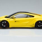 Honda NSX NC1 LB Works Liberty Walk Geltonas GT Spirit 1:18 KJ034 Derva - image 3 of 6