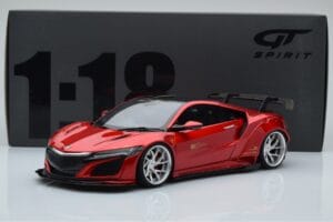 Honda NSX NC1 Liberty Walk Candy Raudonas GT Spirit 1:18 GT245 Metalas - nuotrauka 6 iš 6
