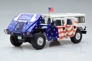 Hummer H1 General Gore-Lieberman USA 2000 Exoto 1:18 EX01807 Metalas - nuotrauka 2 iš 7
