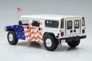 Hummer H1 General Gore-Lieberman USA 2000 Exoto 1:18 EX01807 Metalas - nuotrauka 6 iš 7