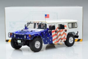 Hummer H1 General Gore-Lieberman USA 2000 Exoto 1:18 EX01807 Metalas - nuotrauka 7 iš 7