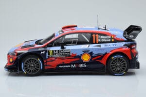 Hyundai i20 Coupe WRC #11 T. Neuville / N. Gilsoul Rally Monte Carlo 2020 IXO 1:18 18RMC067A Metalas - nuotrauka 3 iš 6