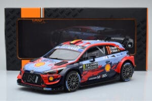 Hyundai i20 Coupe WRC #11 T. Neuville / N. Gilsoul Rally Monte Carlo 2020 IXO 1:18 18RMC067A Metalas - nuotrauka 6 iš 6
