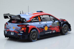 Hyundai i20 Coupe WRC #8 O. Tanak / M. Jarveoja Rally Monte Carlo 2020 IXO 1:18 18RMC067C Metalas - nuotrauka 2 iš 6