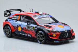 Hyundai i20 Coupe WRC #8 O. Tanak / M. Jarveoja Rally Monte Carlo 2020 IXO 1:18 18RMC067C Metalas - nuotrauka 4 iš 6
