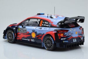 Hyundai i20 Coupe WRC #8 O. Tanak / M. Jarveoja Rally Monte Carlo 2020 IXO 1:18 18RMC067C Metalas - nuotrauka 5 iš 6