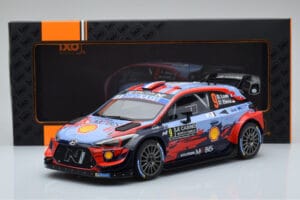 Hyundai i20 Coupe WRC #9 S. Loeb / I. Galmiche Rally Monte Carlo 2020 IXO 1:18 18RMC067B Metalas - nuotrauka 6 iš 6