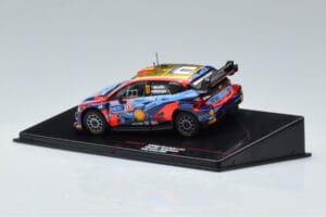 Hyundai i20 N Rally1 #11 T. Neuville / M. Wydaeghe Rally Finland 2022 IXO 1:43 RAM866 Metalas - nuotrauka 3 iš 4