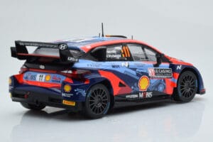 Hyundai i20 N Rally1 #11 T. Neuville / M. Wydaeghe Rally Monte Carlo 2022 IXO 1:18 18RMC112 Metalas - nuotrauka 2 iš 6