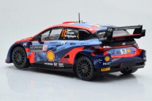 Hyundai i20 N Rally1 #11 T. Neuville / M. Wydaeghe Rally Monte Carlo 2022 IXO 1:18 18RMC112 Metalas - nuotrauka 5 iš 6