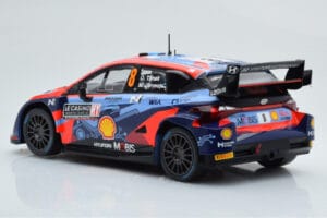 Hyundai i20 N Rally1 #8 O. Tanak / M. Jarveoja Rally Monte Carlo 2022 IXO 1:18 18RMC113 Metalas - nuotrauka 5 iš 6