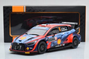 Hyundai i20 N Rally1 #8 O. Tanak / M. Jarveoja Rally Monte Carlo 2022 IXO 1:18 18RMC113 Metalas - nuotrauka 6 iš 6