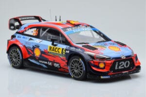Hyundai i20 Coupe WRC #6 D. Sordo / C. del Barrio Rally Catalunya 2019 IXO 1:18 18RMC052C Metalas - nuotrauka 4 iš 6
