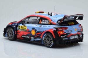 Hyundai i20 Coupe WRC #6 D. Sordo / C. del Barrio Rally Catalunya 2019 IXO 1:18 18RMC052C Metalas - nuotrauka 5 iš 6
