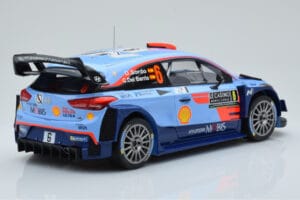 Hyundai i20 Coupe WRC #6 D. Sordo / C. del Barrio Rally Monte Carlo 2018 IXO 1:18 18RMC030C Metalas - nuotrauka 2 iš 6