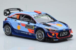 Hyundai i20 Coupe WRC #6 D. Sordo / C. del Barrio Rally Monte Carlo 2018 IXO 1:18 18RMC030C Metalas - nuotrauka 4 iš 6