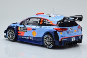 Hyundai i20 Coupe WRC #6 D. Sordo / C. del Barrio Rally Monte Carlo 2018 IXO 1:18 18RMC030C Metalas - nuotrauka 5 iš 6