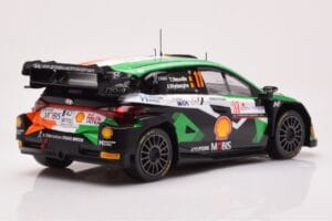 Hyundai i20 N Rally1 #11 T. Neuville / M. Wydaeghe Rally Croatia 2023 IXO 1:18 18RMC160A Metalas - nuotrauka 2 iš 6