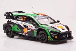 Hyundai i20 N Rally1 #11 T. Neuville / M. Wydaeghe Rally Croatia 2023 IXO 1:18 18RMC160A Metalas - nuotrauka 4 iš 6