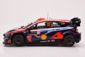 Hyundai i20 N Rally1 #11 T. Neuville / M. Wydaeghe Rally Monte Carlo 2023 IXO 1:18 18RMC153A Metalas - nuotrauka 3 iš 6